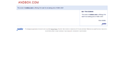 Desktop Screenshot of andbox.com